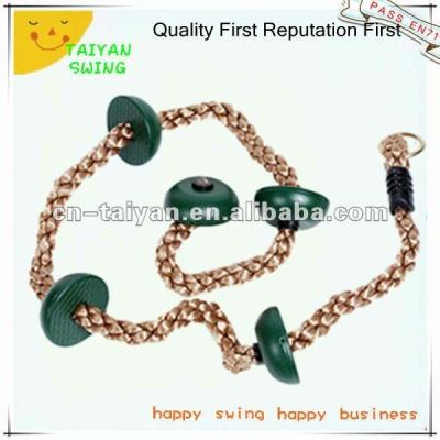 China climbing rope with disc plate TYR-26W for sale