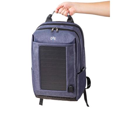 China With Ergonomic USB Solar Powered Backpack With Smart Solar Powered Panel Solar Backpack Backpack for sale