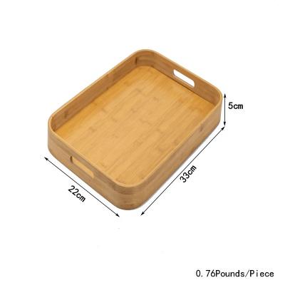 China Eco-Freindly Hot Sale Cutlery Bamboo Wooden Decorative Tea Dish --Small Tray for sale