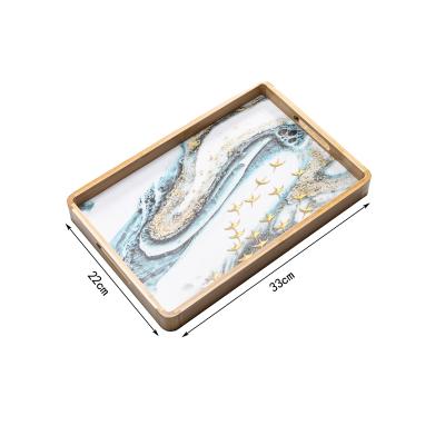 China Eco-Freindly Delicate Design 5.0 New Bamboo Printing Tray for sale