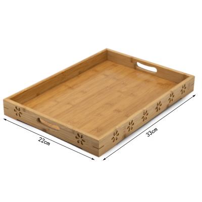 China Eco-Freindly Manufacturer Wholesale Bamboo Cardboard Trays for sale