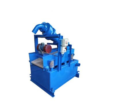 China Wear Resistant Cast Iron Drilling Mud Desander With Two Polyurethane Cyclones With Quick Installation Screen Structure for sale