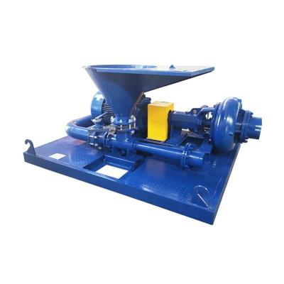 China Factory HHQ series mud mixer machine with injector-mixer hopper and reliable sand and hose pump performance operation for sale