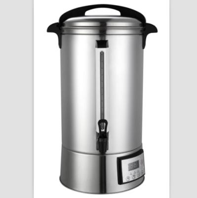 China 360 Degree Rotation Base Hot Water Boiler Urn Electric Kettle for Commercial High Quality Tea and Milk 304 Stainless Steel for sale