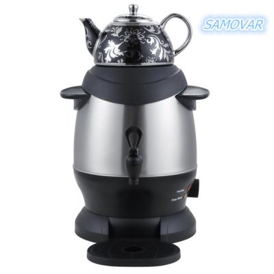 China High quality electric SAMOVAR from RussiaTurkish kettle samovar hotel tea kettle and tea maker (KLY-4.0A2-1) for sale