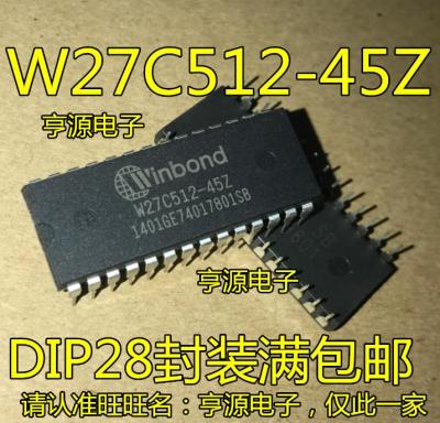 China W27C512-45 W27C512-45Z 27C512 DIP-28 Integrated Circuit ICChip W27C512-45 W27C512-45 for sale