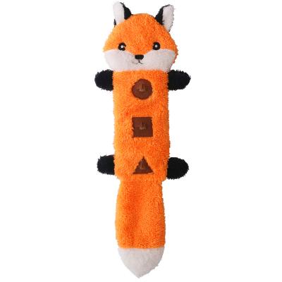 China New Design Sustainable Dog Toys Snacks Pocket Dog Chew Plush Toys for sale