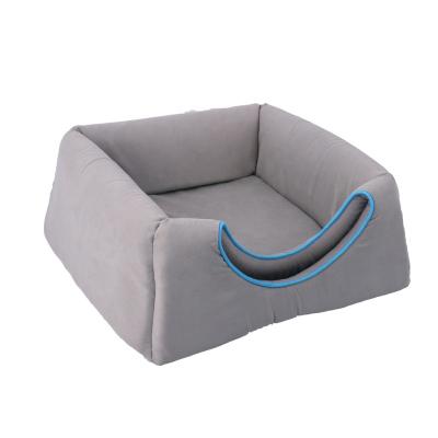 China Customized Soft Warm Breathable Collapsible Pet Cat Bed for sale