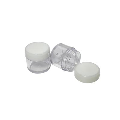 China 20g 30g Cosmetics Mini Packaging Bady Custom Lotion Face Container Lip Hand Travel Mini Cosmetics Bottle Cream With Plastic Twist Lid for sale