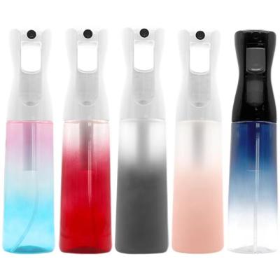 China Pet Hairdresser 350Ml 450Ml Empty Refillable Face Continuous Refillable Mist Spray Bottle Hairdresser Package Body Atomizer Hair Remover Cosmetic for sale