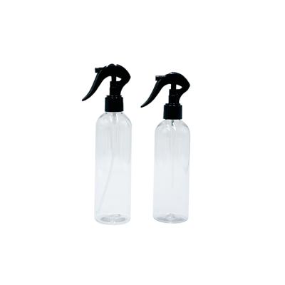 China Yueyi Cosmetic Fine Mist 250ml 300ml Recycled Lock Spray Tops Pump Clear Plastic Hair Sanitizer Garden Spray Bottle Plastic Bottle for sale