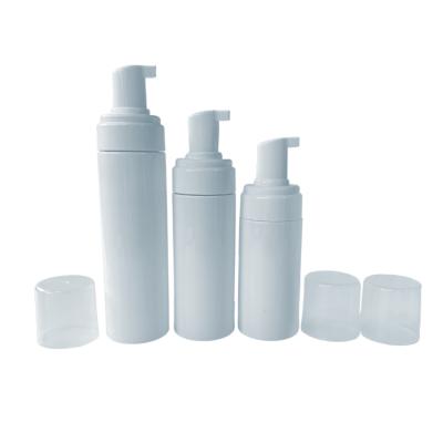 China Cosmetic Plastic Facial Foam Pump Bottle 120ml 150ml 200ml Detergent Hand Soap Dispenser Foam Bottle for sale