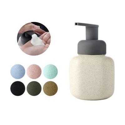 China Wholesale Ceramic Foam Soap Dispenser Bathroom Hand Foam Pump Soap Dispenser for sale