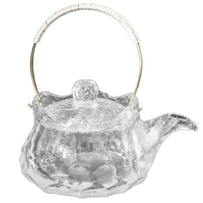 China WITH LID wholesale Bohemian high quality design style Crystal Teapot Crystal Coffee Pot modern for sale