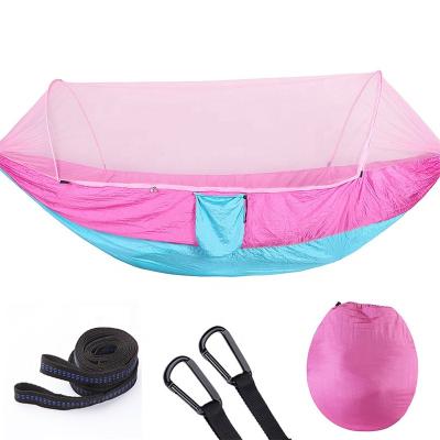 China With Colorful Mosquito Net Durable Mosquito Prevention 2.5 Meter Length Outdoor Hammock For Leisure for sale