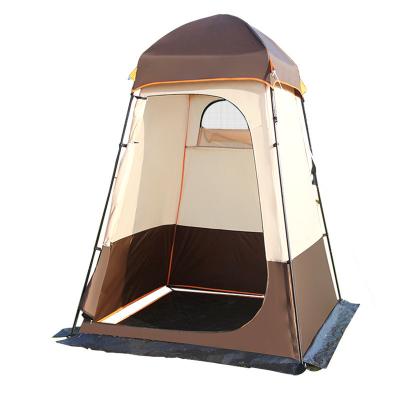 China Durable With Double Layer Window 2.4 Meter Large Height Space Outdoor Change Clothe Bathing Tent for sale