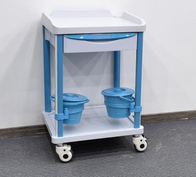 China BR-CT004A Guangzhou Contemporary Hospital Clinical Cart ABS Medical Cart Nursing Cart Prices for sale