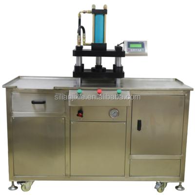 China Beverage Powder Compact Machine Semi-automatic Cosmetic Powder Press Machine for sale