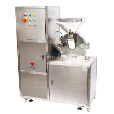 China Medicine Processing Stainless Steel Cosmetics Pulverizer Machine , Makeup Powder Grinder Machine for sale