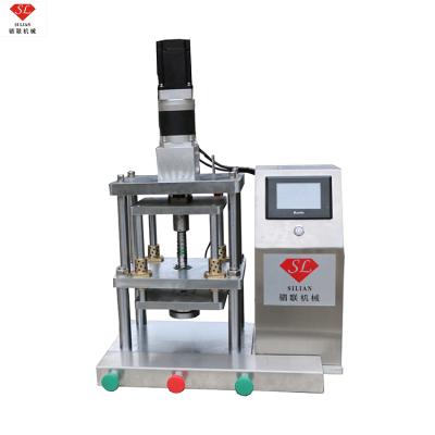 China Cosmetics Chemical Semi-automatic Laboratory Servo Press Powder Machine for sale