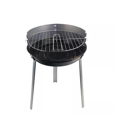 China Excellent Material High Promotion High Grade Grill Material Easily Assembled Traveler Patio BBQ Grill Machine With Three Foot Griddle Grill for sale