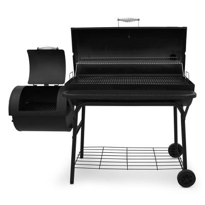 China Factory Price Barbecue Smoke Stove American Household Easily Assembled Large Size Electric Barbecue Gathering Trolley Camping Parrillas One Gas for sale