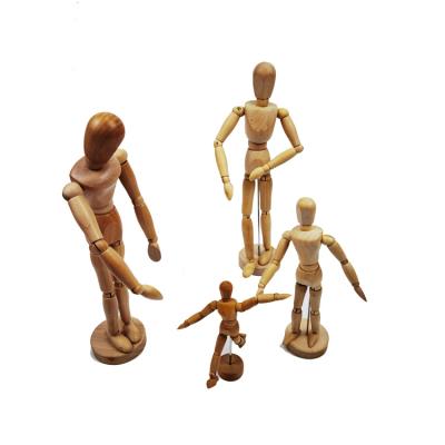 China Crafts Sell Art Mannequins Wood Artist Manikin Wholesale Cheap Realistic Wood for sale