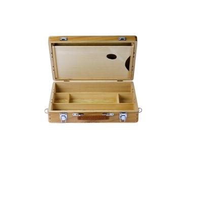 China Wholesale Custom Lightweight/Wooden Portable Plastic Art Supplies Storage Box Painting Tool Box for sale