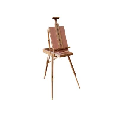 China Low price lightweight wholesale high quality portable tripod wooden easel for sale