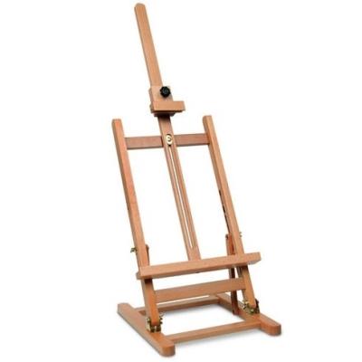 China Wholesale Lightweight Custom Tripod Wooden Artist Painting Easel With Rocker And Drawer for sale