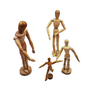 China Crafts Wholesale Custom Portable Wooden Artist Sketch Crafts Adjustable Mannequin for sale