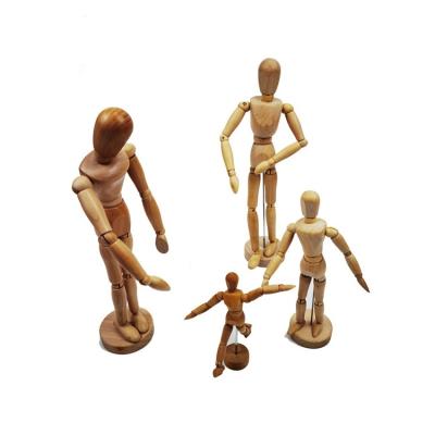 China Wholesale Custom Africa Sketch Model Movable Joint Art Wooden Mannequin for sale