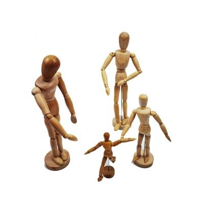 China Wholesale Custom Sketch Model Africa Artist Wooden Mannequin With Adjustable Limbs for sale