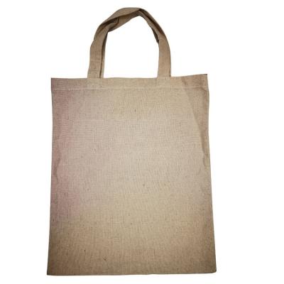 China Wholesale Custom Reusable Grocery Bag Handled Ladies Low Price Portable Canvas Bag for sale