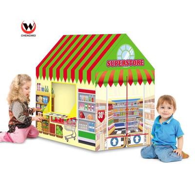 China Wholesale Indoor Foldable Kids Play Toy Super Store House Chlidren Tent With Ocean Balls for sale