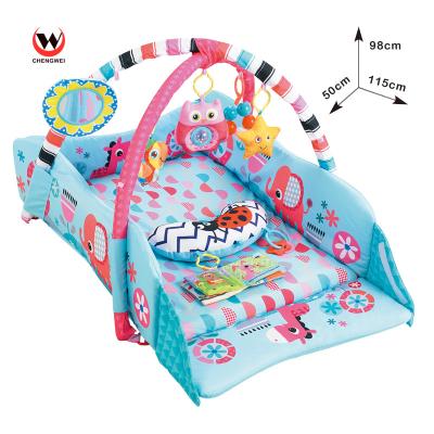 China Wholesale Activity Playmat Gym Baby Play Mat Hot Sale Kids Activity Playmat Gym Baby Playmat For Toddler for sale