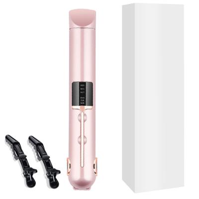 China Multifunctional Hair Straightener Curler Machine Flat Iron Hair Straightener Price Vendors 2 in-1 Mini Titanium Straightening Iron Usb With Animal Designs 1 Year, 1 Year for sale