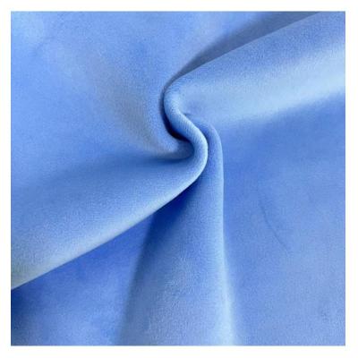 China Manufacturer Supply Warmer Anti-static Soft Pile Blanket Anti Pilling Cotton Fabric For Cloth Baby Kids Bedding for sale