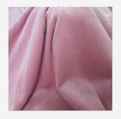 China Super Soft 100% Polyester Short Plush Fabric Tear-Resistant For Baby Blanket for sale