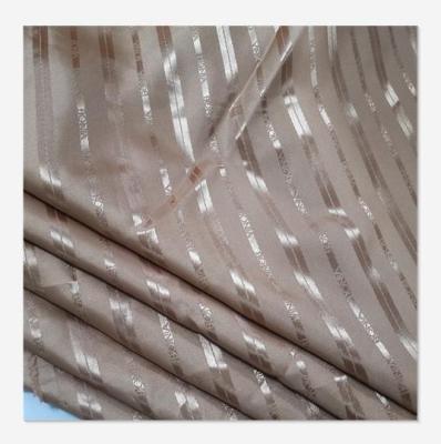 China Breathable shiny jacquard fabric for interlining / lining / hometextile and tablecloth for sale