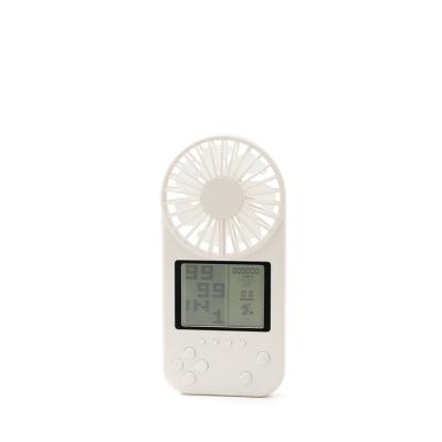 China New Design Car Mini Fan With Game Portable Rechargeable Battery Air Cooling for sale