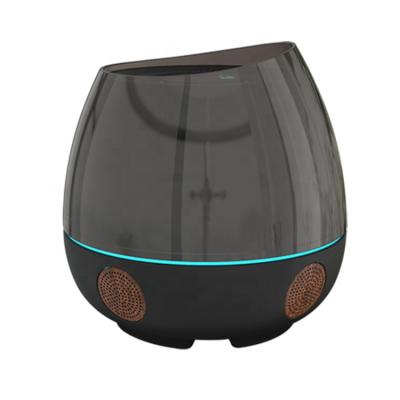 China Cool Low Price Car Aromatherapy Humidifier Ultrasmit Electric Mist Essential Oil Aroma Diffuser With BT Speaker for sale