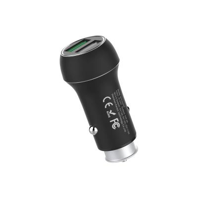 China MP3/MP4 Player 2020 Multi-fuction Car Cigarette Socket Lighter USB QC3 Car Charger for sale