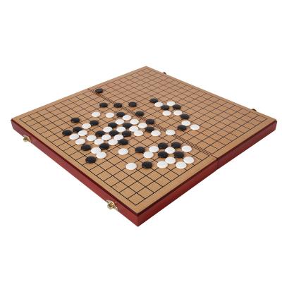 China Portable Tablet Weiqi China Wooden Board Direct Students Puzzle Game Luxury Go Game Chinese Go Board Set Factory Direct Sales for sale