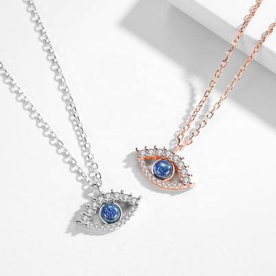 China Fashion CLASSIC Jewelry 2021 Tasty Evil Eye Charm Necklace Necklace Designs For Women for sale