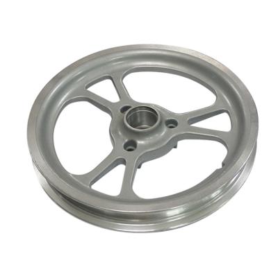 China Automotive Customized Belt Pulley Cast Iron Die Casting Aluminum Pulley Wheel Custom Aluminum for sale