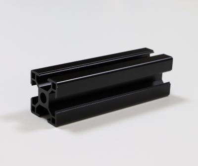 China Industry Automation Framing T-slot 3030 Profiles Anodized Aluminum Profile T Slot China Extrusion 30x30 6 Profile 5 Black for sale