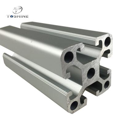 China Supplier Direct Selling Aluminum Profile 40x40 Profile 40x40 Industry Automation Alu Profile 40x40 For Transportation Building Conveyor Roller for sale