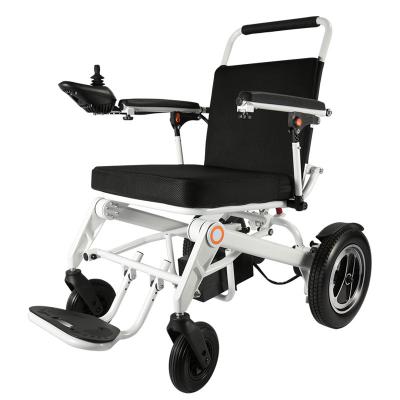 China Portable Power Electric Wheelchair Convenient Ultralight Adjustable Foldable CE Approved For Disabled Rehabilitation Therapy Supplies for sale