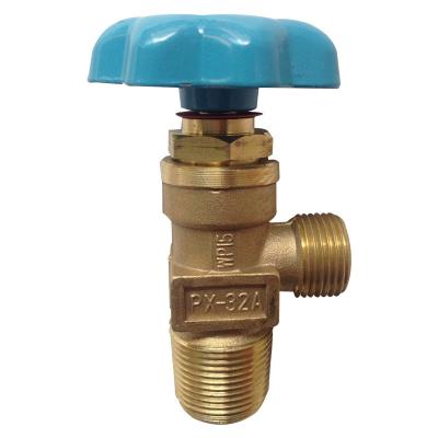 China General Brass Gas Safety Valve For Cylinder Low Pressure Oxygen Gas Valve for sale